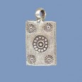 Thai Silver Pendant - 14mm x 10mm 