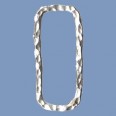 Thai Silver Solid Closed Ring - 40mm x 17mm 