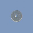 Thai Silver Flat Disc - 12mm 