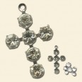 Silver Cross and Cubic Zirconia Pendant Kit