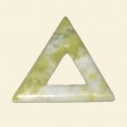 Butter Jade Triangular Donut - approx. 40mm 