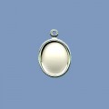 Sterling Silver Pendant - 10mm x 8mm 