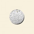 Silver Plated Flat Shaped Pendant - 15mm 