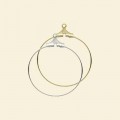 Silver Plated Dropper - 25mm - Pack of 10 
