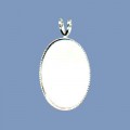 Silver Pendant - 18mm x 13mm 