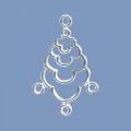 Sterling Silver Dropper - 20mm x 10mm 