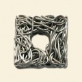 Square Metal Wire Pendant - 18mm