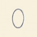 Silver Plated Closed Ring - 26mm x 15mm 