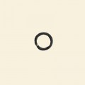 Black Plated Open Jump Ring - 6mm - Packs