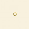 Gold Plated Open Jump Ring - 4mm - Packs