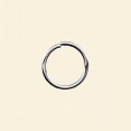 Silver Plated Open Jump Ring - 12.5mm - Packs