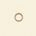 Gold Plated Closed, Twisted Ring - 8mm - Packs
