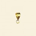 Gold Plated Bail plus Ring - 6mm - Pack of 10