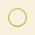 Gold Plated Open Jump Ring - 18mm - Packs