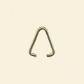 Gold Plated Clamps - 13mm x 10mm - Pack of 10