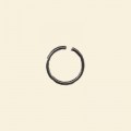 Black Plated Open Jump Ring - 10mm - Packs
