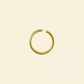 Gold Plated Open Jump Ring - 10mm - Packs
