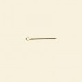 Gold Plated Eyepin (Soft) - 25mm - Packs