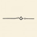 Black Plated Curb Chain - 18" Long