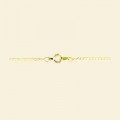 Gold Plated Curb Chain - 16" Long