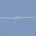 Sterling Silver Light Curb Chain - 16" Long