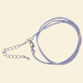 Lavender Cord Necklace