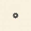 Pewter Effect Antique Look Closed Ring - 5mm - Pack of 10