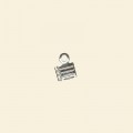 Silver Plated Folding Crimps - 4mm - Pack of 10