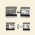 Snap-lock Clasp - 32 x 14mm