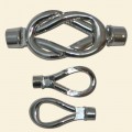 Magnetic Twist Clasp - 40 x 20mm