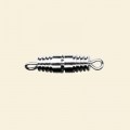 Silver Plated Barrel Clasp - 15mm 