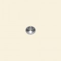 Silver Plated Bouy Beads - 5mm - Pack of 10