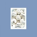 Silver Fluted Round Beads - 4mm 