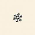 Silver Plated Spacer - 8mm - Pack of 10