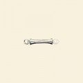 Silver Plated Bars - 15mm - Pack of 10 