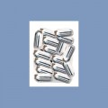 Silver Fluted Fancy Beads - 6mm x 3mm 