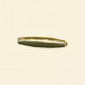 Gold Plated Tube Beads - 20mm - Pack of 10 