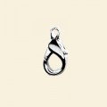 Silver Plated Trigger Clasp - 15mm 