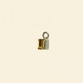Gold Plated Folding Crimps - 5mm - Pack of 10