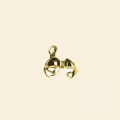 Gold Plated Necklace End - Pack of 10
