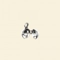 Silver Plated Necklace End - Pack of 10
