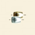 Silver Plated Large Hole Spacers - 9mm x 5mm - Pack of 10 