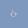 Silver Bolt Rings - 7mm 