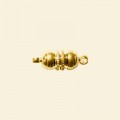 Gold Plated Magnetic Clasps - 15mm 