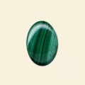 Malachite Cabochon - 14mm x 10mm 