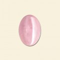 Rose Quartz Cabochon - 14mm x 10mm 
