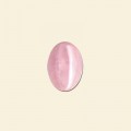 Rose Quartz Cabochon - 8mm x 6mm 