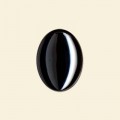 Haematite Cabochon - 14mm x 10mm 