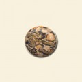 Leopard Skin Agate Cabochon - 10mm Round 