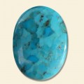 Turquoise Cabochon - 40mm x 30mm  